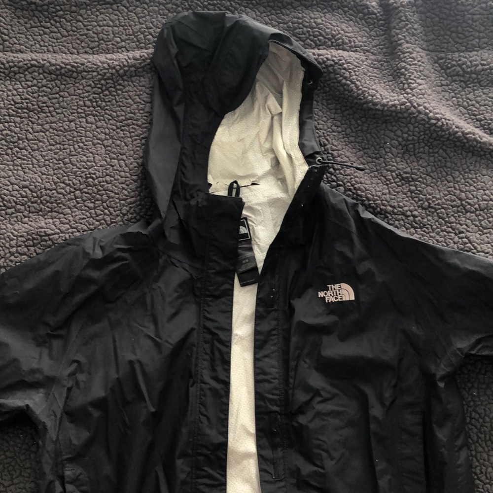 North Face women’s rain coat